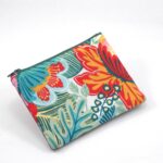 Cartera Pequeña FLORAL Oscuro 01